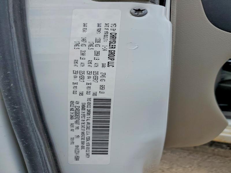 61206256 :رقم المزاد ، 2C4RDGBG8ER274607 vin ، 2014 Dodge Grand Caravan مزاد بيع
