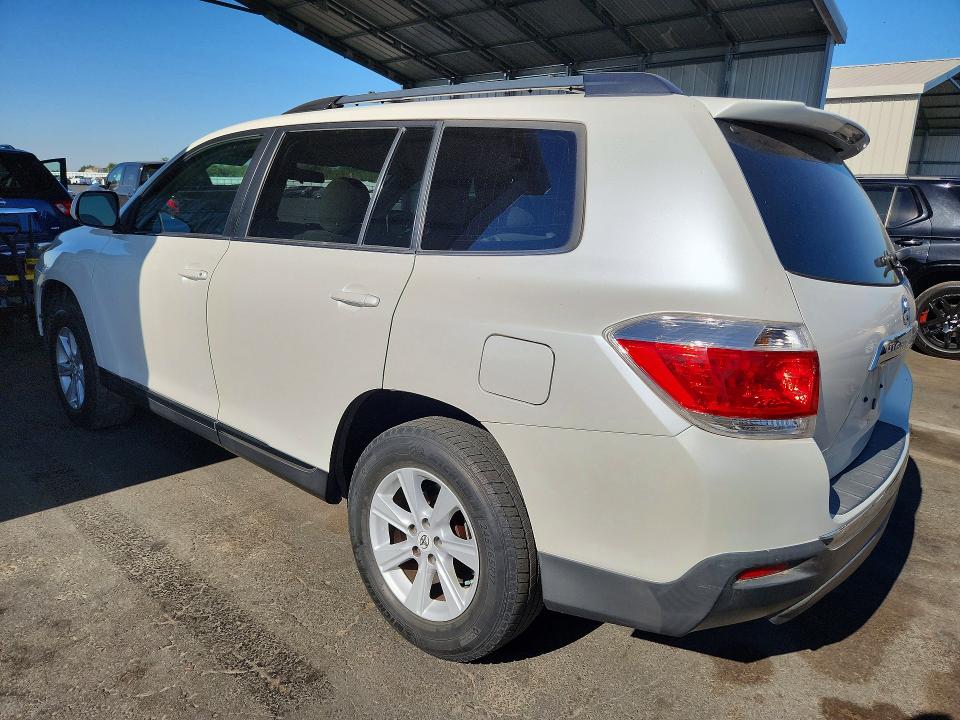 Продажа на аукционе авто 2012 Toyota Highlander, vin: 5TDZK3EH2CS076581, номер лота: 61354006