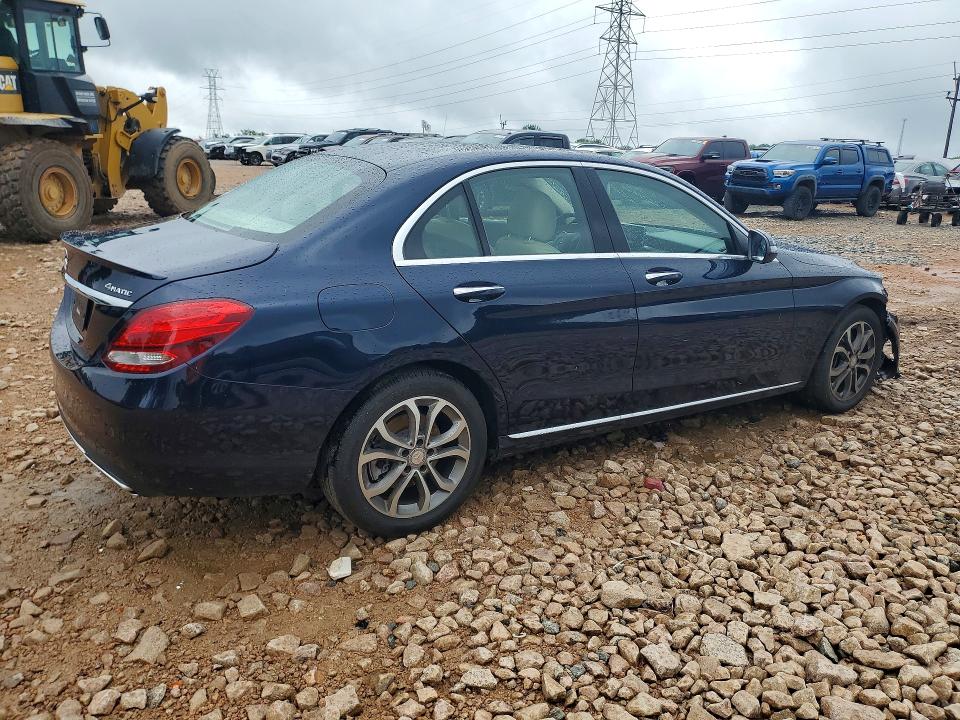 2016 Mercedes-benz C მანქანა იყიდება აუქციონზე, vin: 55SWF4KB8GU165044, აუქციონის ნომერი: 60574346