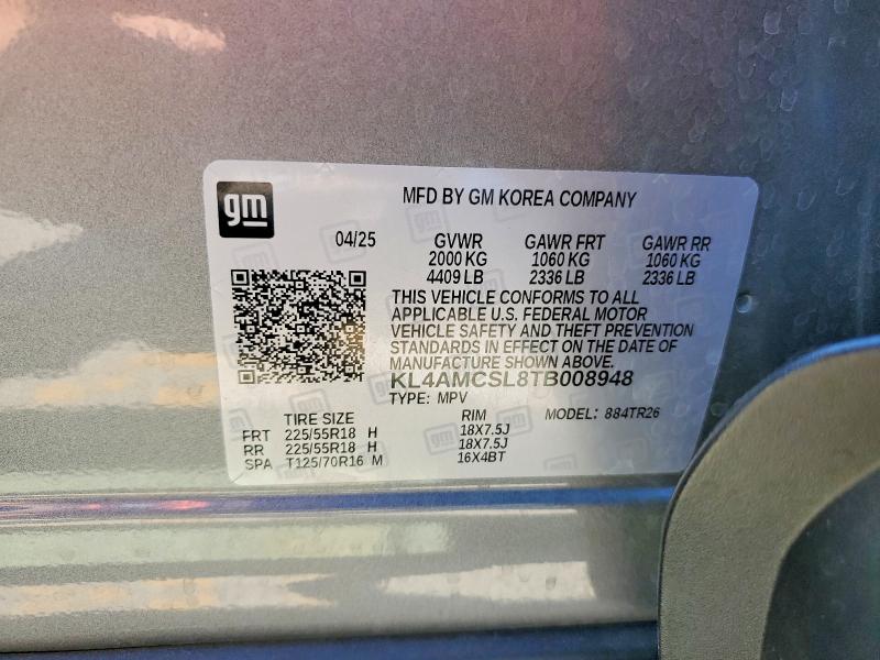 Продаж на аукціоні авто 2026 Buick Encore Gx, vin: KL4AMCSL8TB008948, номер лоту: 59735296