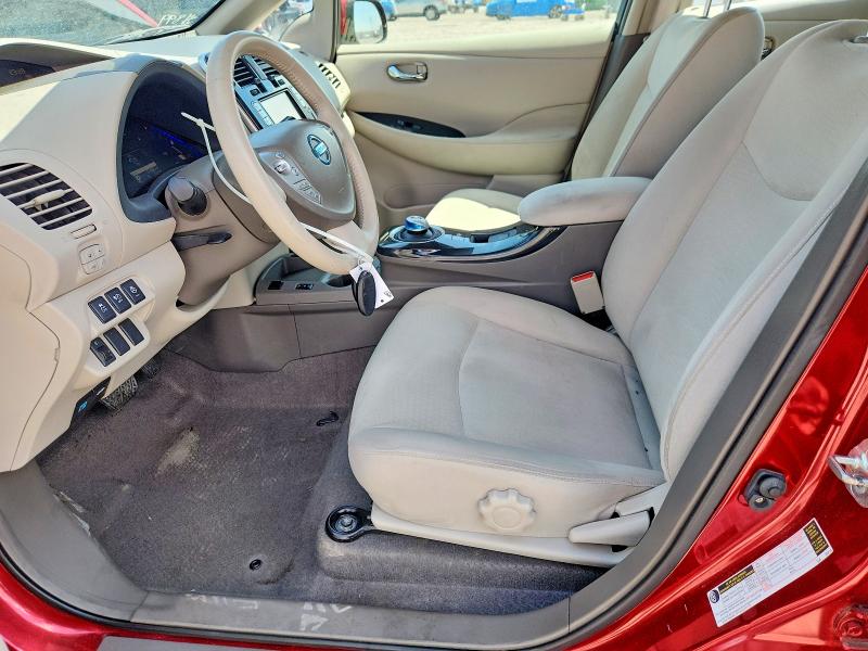 2012 Nissan Leaf მანქანა იყიდება აუქციონზე, vin: JN1AZ0CP6CT018480, აუქციონის ნომერი: 62688066
