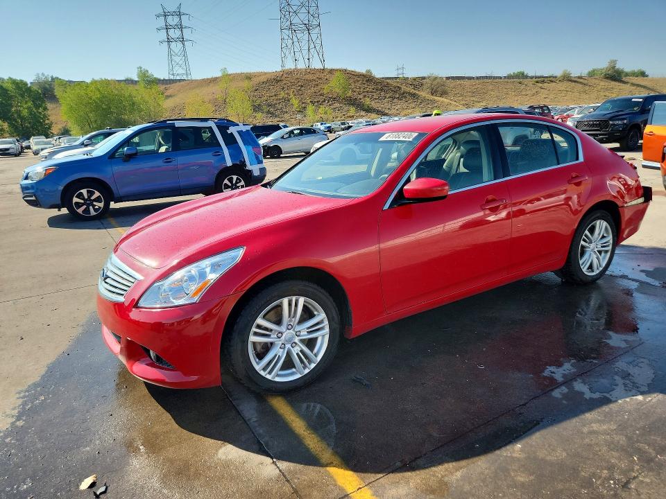 2013 Infiniti G37 Sedan მანქანა იყიდება აუქციონზე, vin: JN1CV6AR3DM353428, აუქციონის ნომერი: 61882406