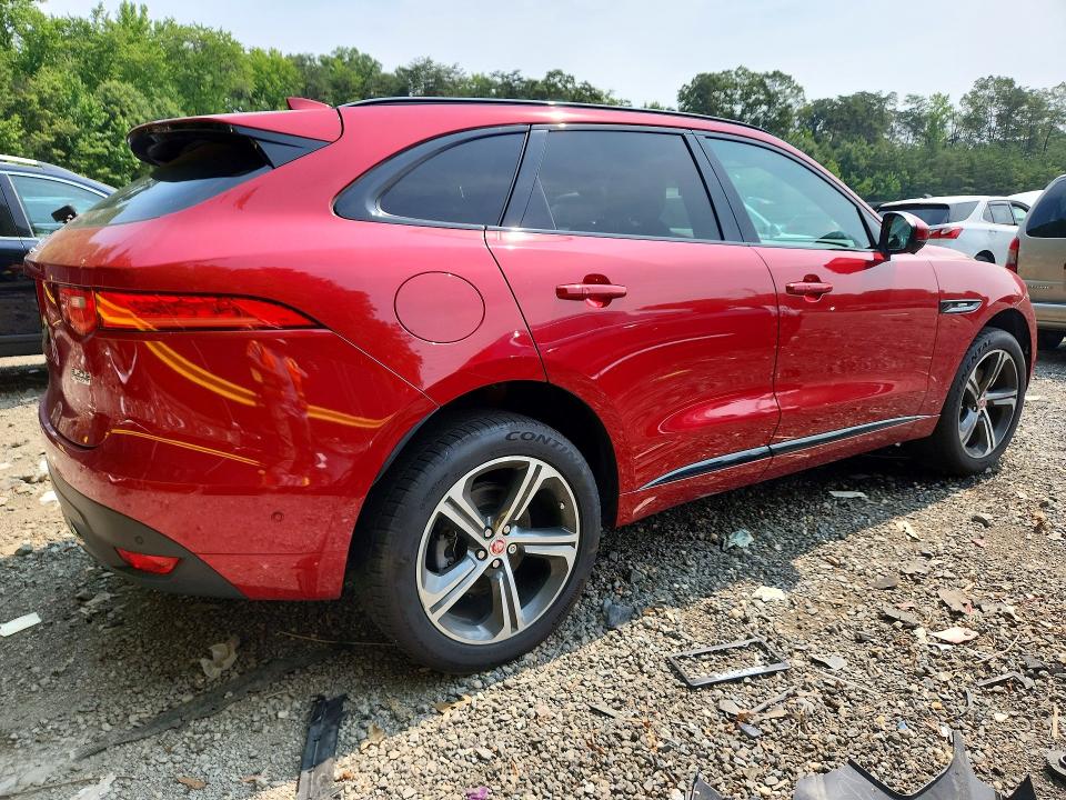 2017 Jaguar F-pace მანქანა იყიდება აუქციონზე, vin: SADCL2BV2HA896501, აუქციონის ნომერი: 61399186