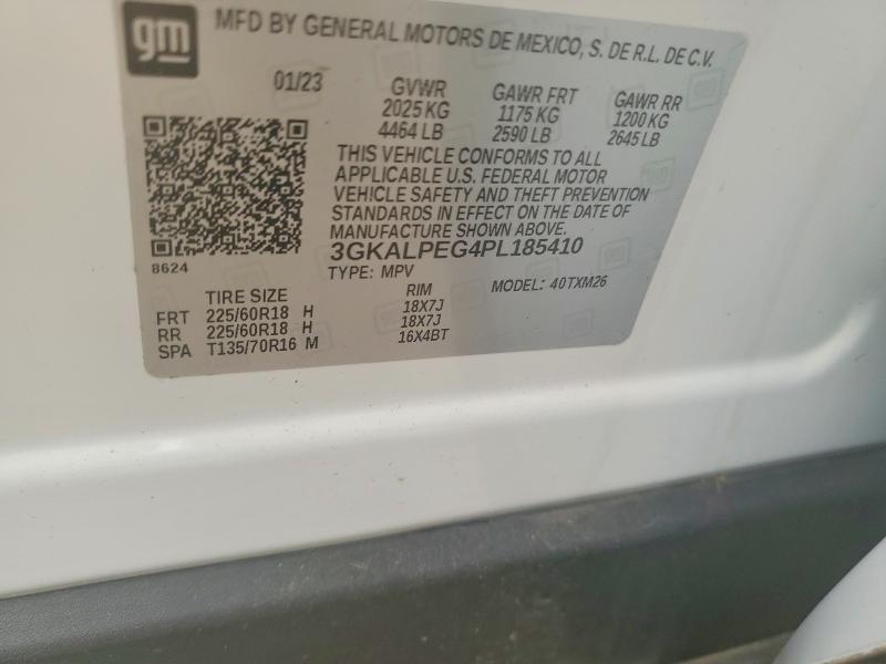 60950406 :رقم المزاد ، 3GKALPEG4PL185410 vin ، 2023 Gmc Terrain مزاد بيع