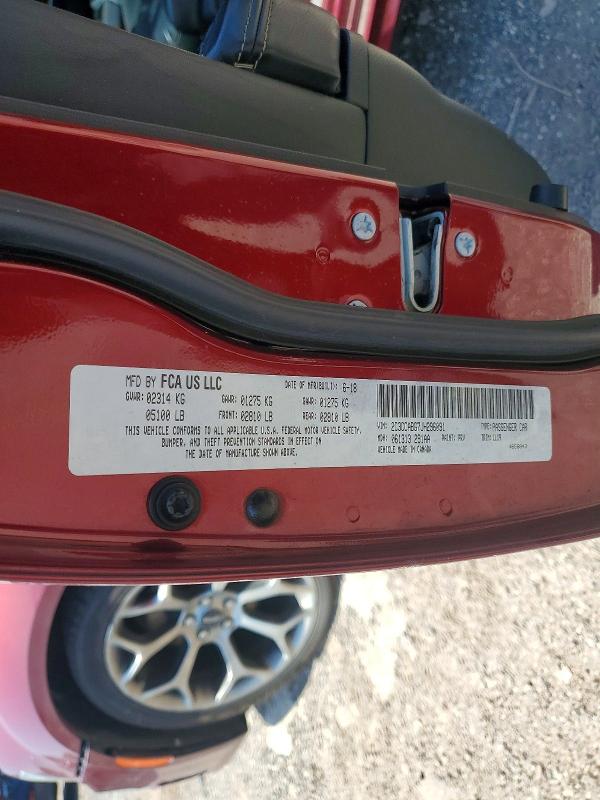 61482016 :رقم المزاد ، 2C3CCABG7JH296091 vin ، 2018 Chrysler 300 مزاد بيع