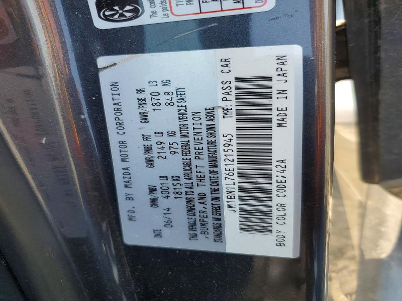 Продаж на аукціоні авто 2014 Mazda 3, vin: JM1BM1L76E1215945, номер лоту: 59690296