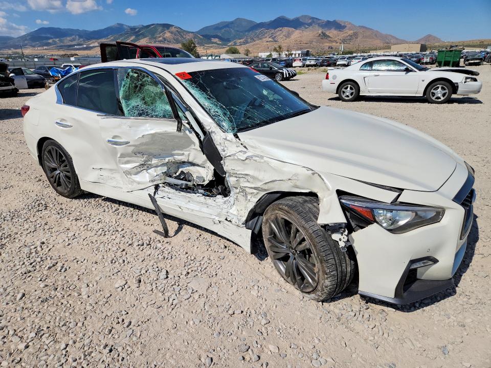 62143936 :رقم المزاد ، JN1EV7AR0LM256538 vin ، 2020 Infiniti Q50 مزاد بيع