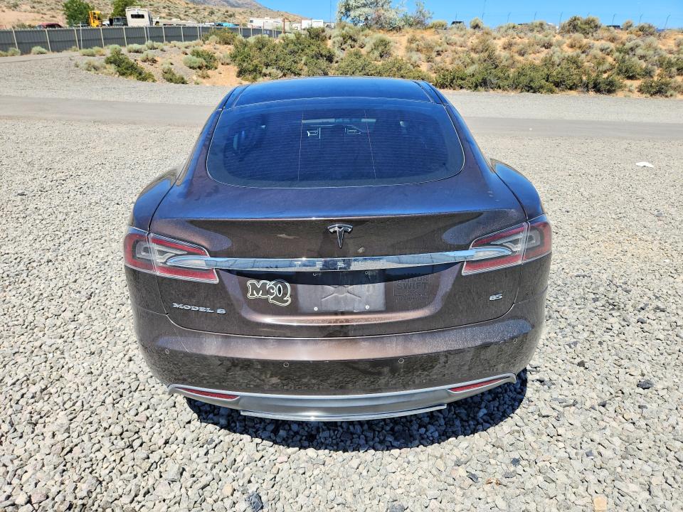 2014 Tesla Model S მანქანა იყიდება აუქციონზე, vin: 5YJSA1H19EFP48618, აუქციონის ნომერი: 60206356