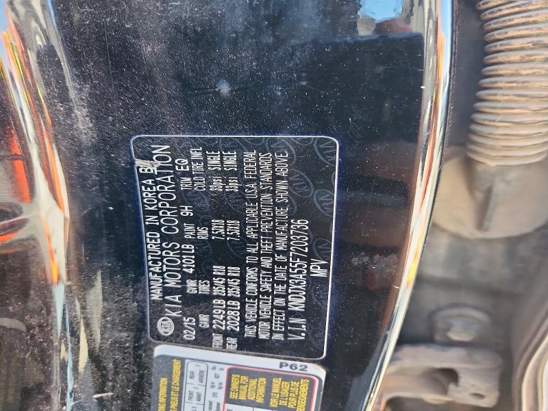 Aukcja sprzedaży 2015 Kia Soul, vin: KNDJX3A55F7203736, numer aukcji: 61541476