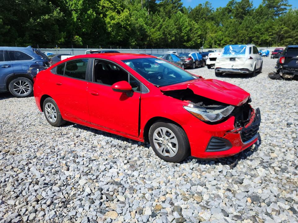 61112276 :رقم المزاد ، 1G1BC5SM8K7125912 vin ، 2019 Chevrolet Cruze مزاد بيع