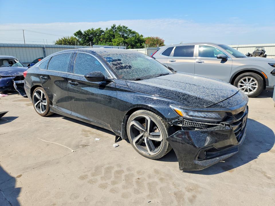 59784736 :رقم المزاد ، 1HGCV1F34MA002471 vin ، 2021 Honda Accord مزاد بيع