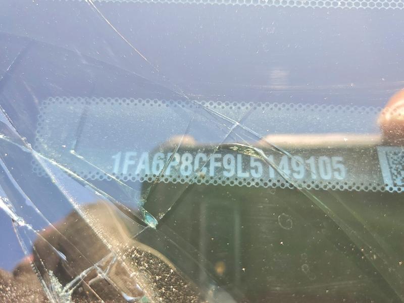 85450995 :رقم المزاد ، 1FA6P8CF9L5149105 vin ، 2020 Ford Mustang مزاد بيع