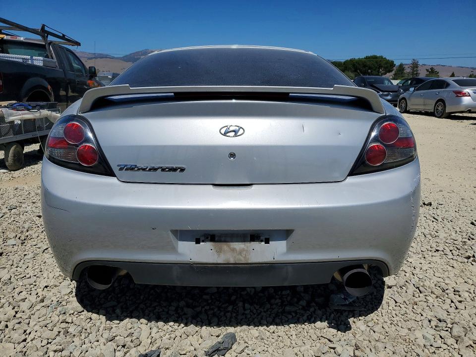 2008 Hyundai Tiburon მანქანა იყიდება აუქციონზე, vin: KMHHM66D68U275263, აუქციონის ნომერი: 60973136