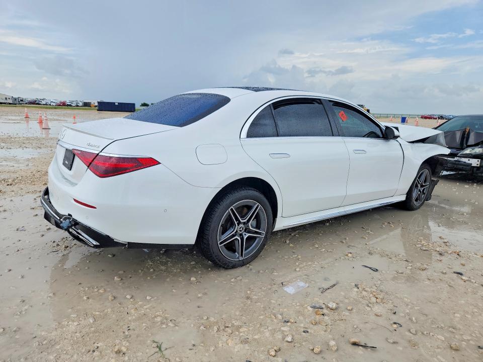 61397476 :رقم المزاد ، W1K6G6KB3RA281019 vin ، 2024 Mercedes-benz S مزاد بيع