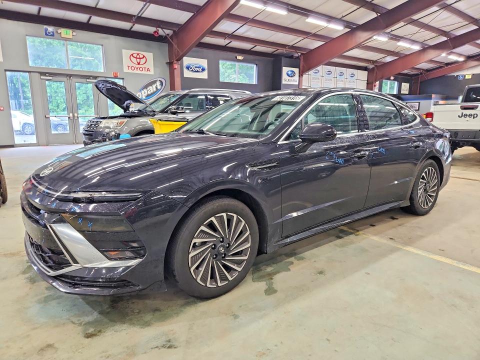 60107316 :رقم المزاد ، KMHL34JJ5RA096410 vin ، 2024 Hyundai Sonata Hybrid مزاد بيع