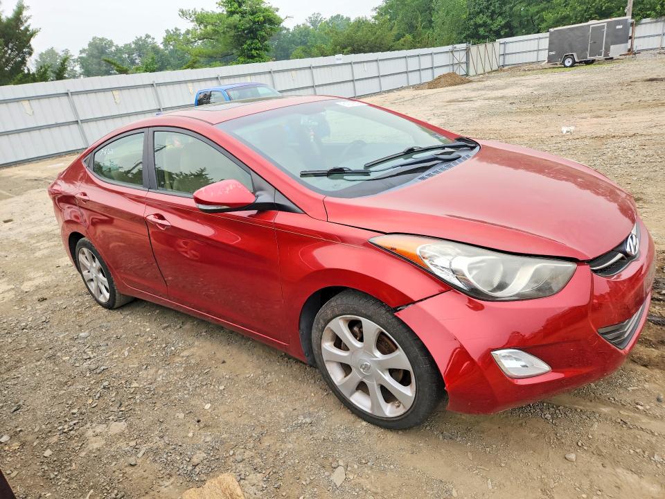 61278536 :رقم المزاد ، KMHDH4AEXCU224333 vin ، 2012 Hyundai Elantra مزاد بيع
