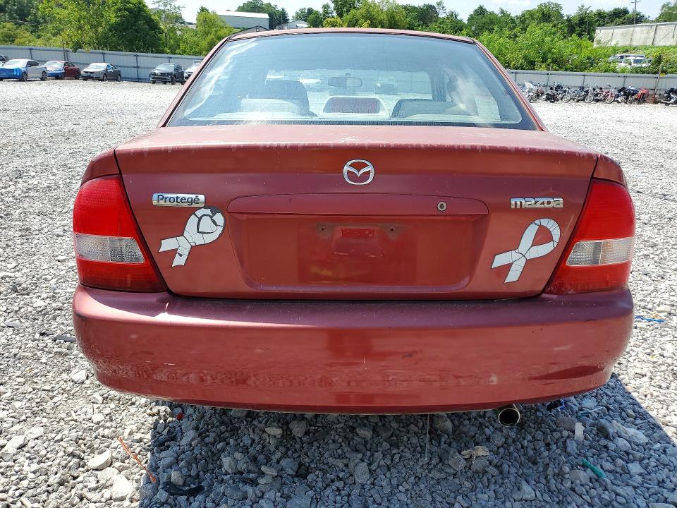60831136 :رقم المزاد ، JM1BJ222X10434766 vin ، 2001 Mazda Protege مزاد بيع