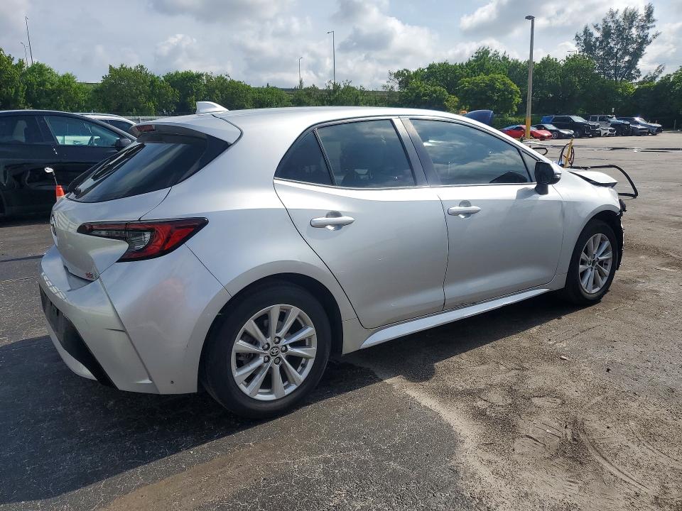 2023 Toyota Corolla Hatchback მანქანა იყიდება აუქციონზე, vin: JTND4MBE9P3201843, აუქციონის ნომერი: 62650266