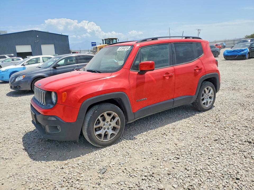 Продаж на аукціоні авто 2018 Jeep Renegade, vin: ZACCJABB2JPH97362, номер лоту: 61344016