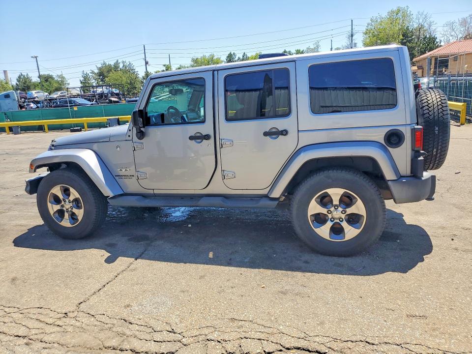 61207666 :رقم المزاد ، 1C4BJWEG2GL174840 vin ، 2016 Jeep Wrangler Unlimited مزاد بيع