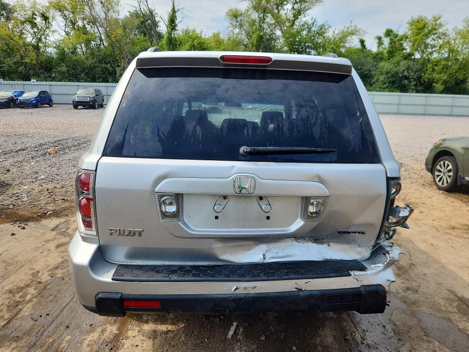 2006 Honda Pilot მანქანა იყიდება აუქციონზე, vin: 2HKYF18476H508167, აუქციონის ნომერი: 62471116