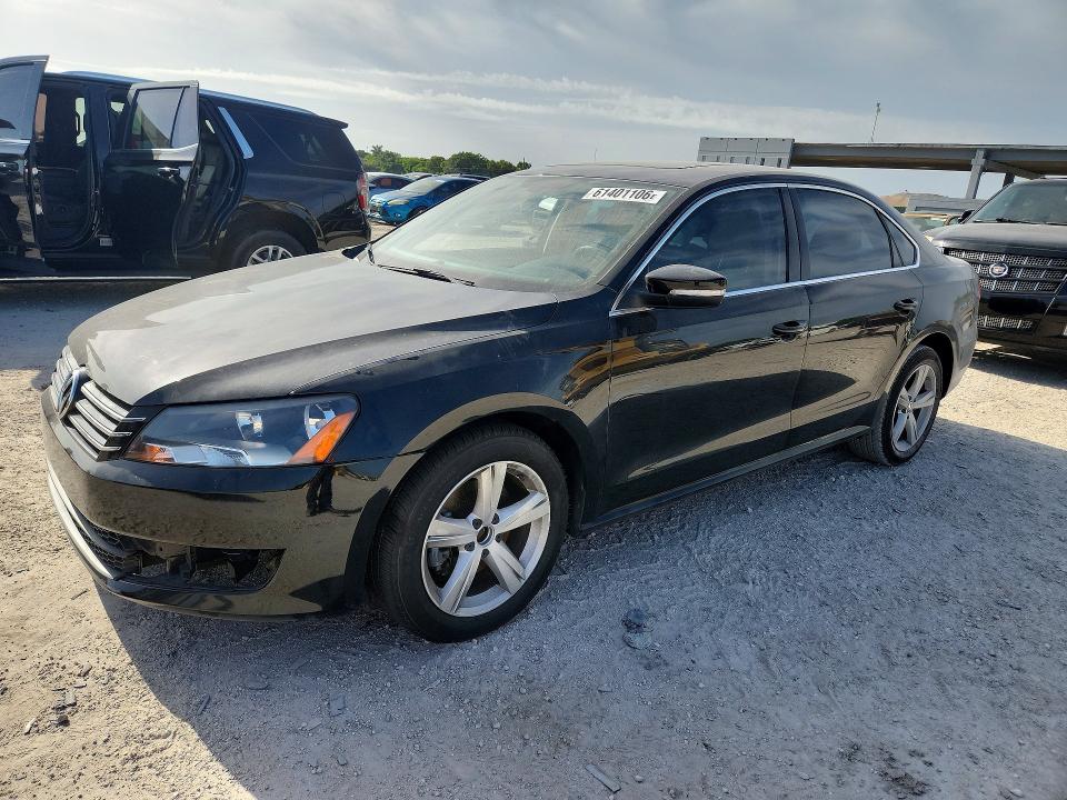 Auction sale of the 2013 Volkswagen Passat, vin: 1VWBH7A32DC025227, lot number: 61401106