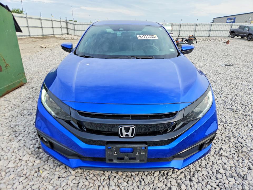 Продажа на аукционе авто 2020 Honda Civic, vin: 19XFC2F80LE027091, номер лота: 61771256
