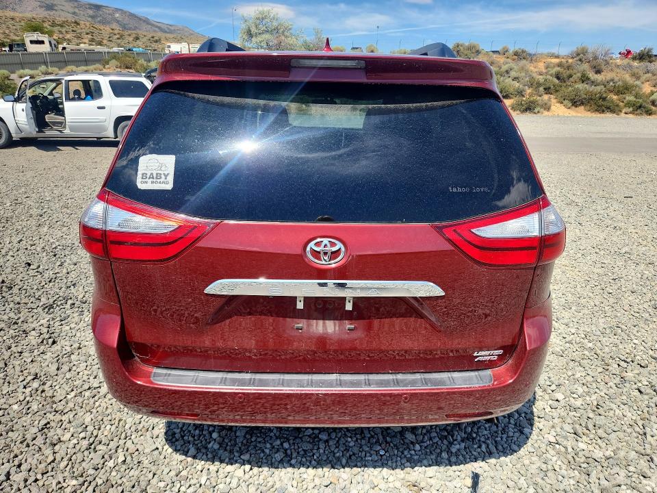 2017 Toyota Sienna მანქანა იყიდება აუქციონზე, vin: 5TDDZ3DC5HS163037, აუქციონის ნომერი: 61354526