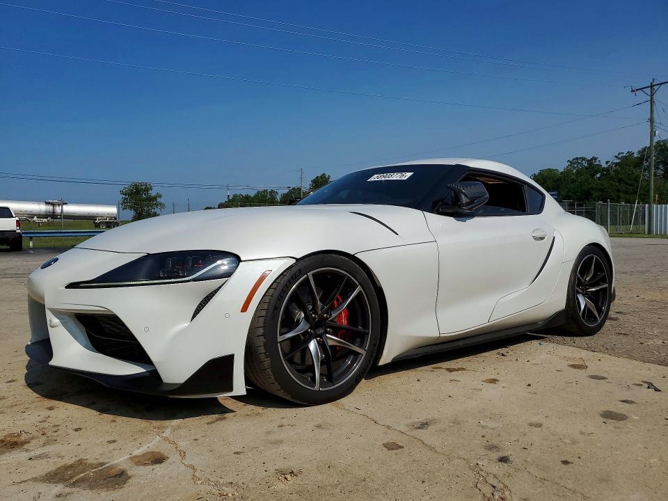 2021 Toyota Gr Supra მანქანა იყიდება აუქციონზე, vin: WZ1DB0C01MW042902, აუქციონის ნომერი: 58908776