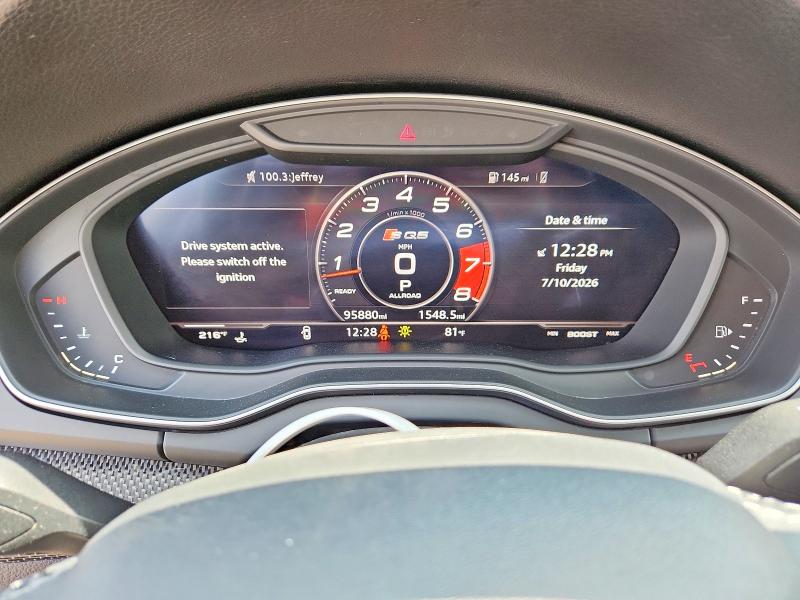 2018 Audi Sq5 მანქანა იყიდება აუქციონზე, vin: WA1A4AFY6J2028901, აუქციონის ნომერი: 60373626