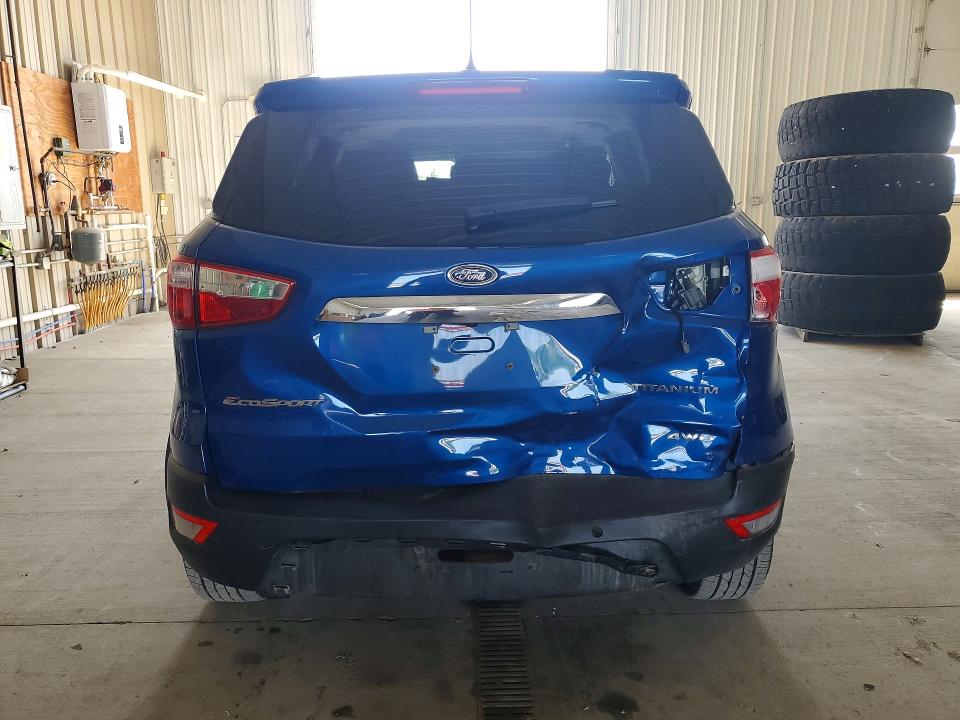 2022 Ford Ecosport მანქანა იყიდება აუქციონზე, vin: MAJ6S3KL8NC473198, აუქციონის ნომერი: 59267916