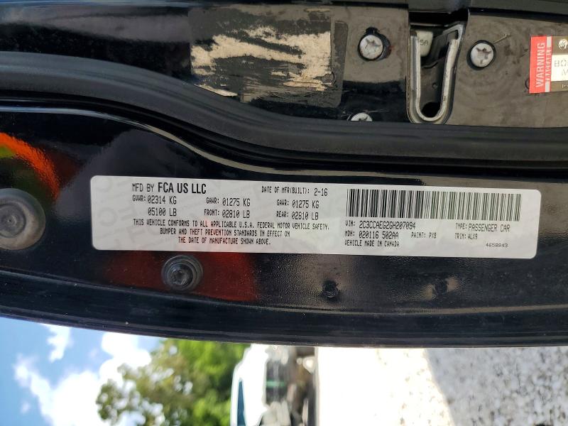 Продаж на аукціоні авто 2016 Chrysler 300c, vin: 2C3CCAEG2GH207094, номер лоту: 60165736