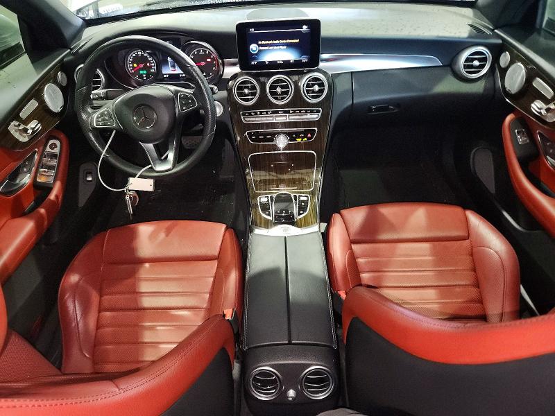 62505036 :رقم المزاد ، WDDWK4KB2JF682295 vin ، 2018 Mercedes-benz C مزاد بيع
