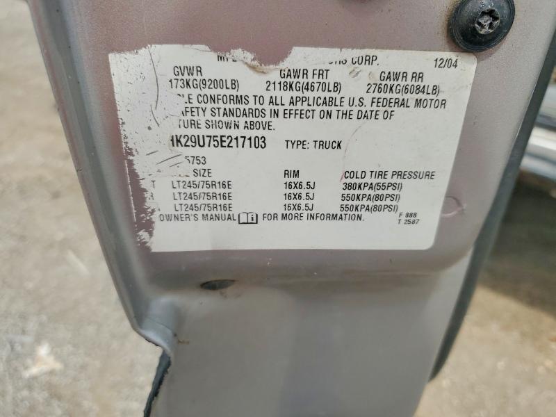 Aukcja sprzedaży 2005 Chevrolet Silverado, vin: 1GCHK29U75E217103, numer aukcji: 62161946