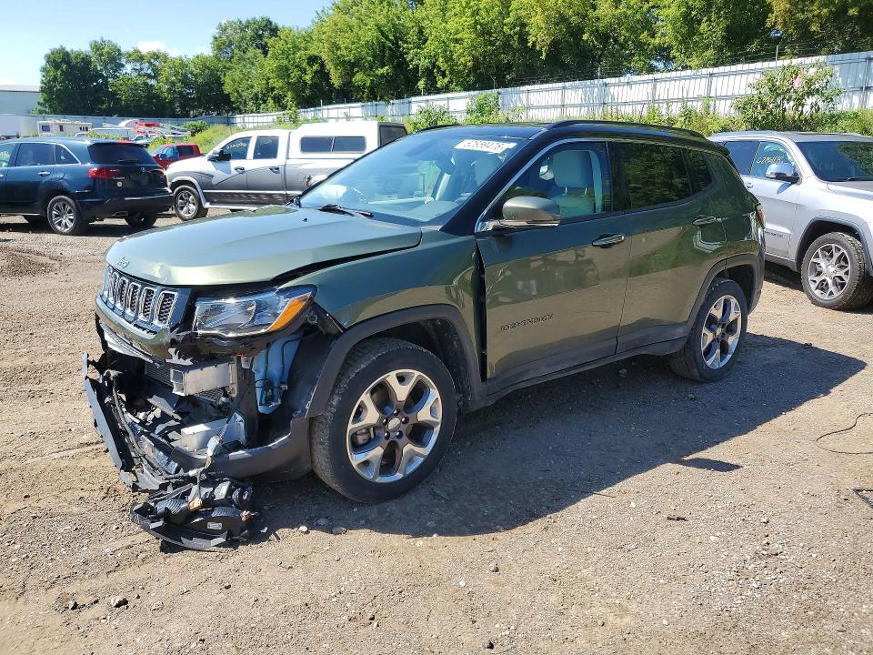 Aukcja sprzedaży 2020 Jeep Compass, vin: 3C4NJDCB4LT245463, numer aukcji: 62659476