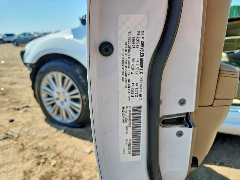 Aukcja sprzedaży 2013 Chrysler 300c, vin: 2C3CCAKG0DH538272, numer aukcji: 60170796