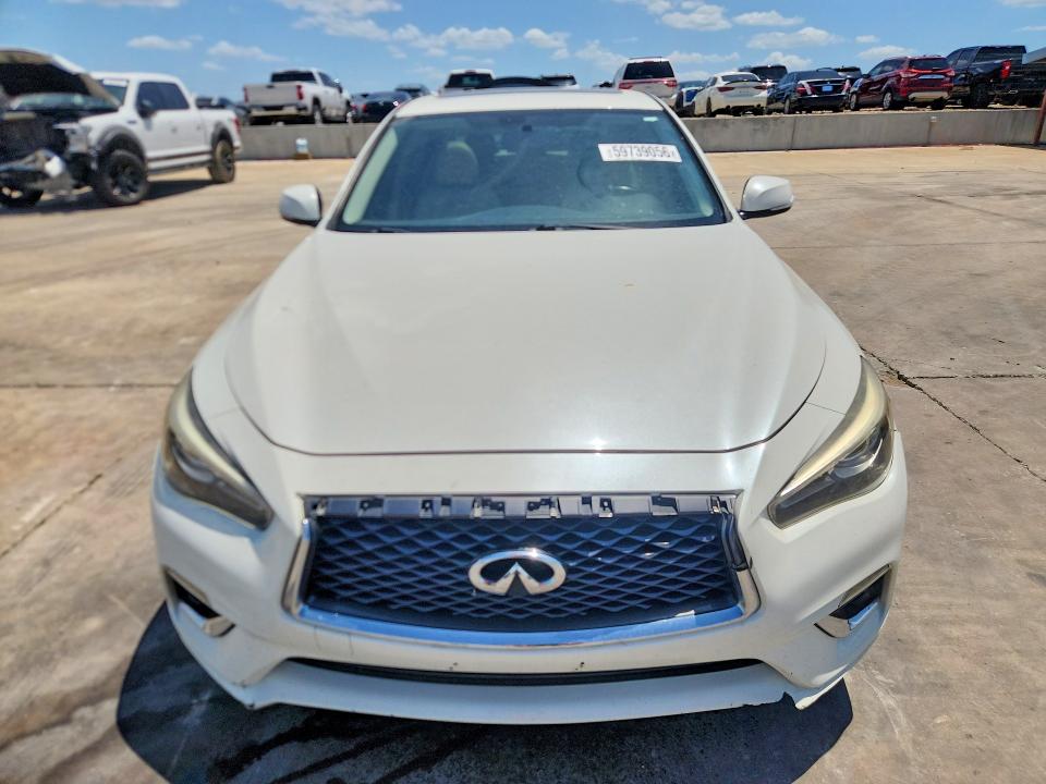 2018 Infiniti Q50 მანქანა იყიდება აუქციონზე, vin: JN1EV7AP9JM353913, აუქციონის ნომერი: 59739056