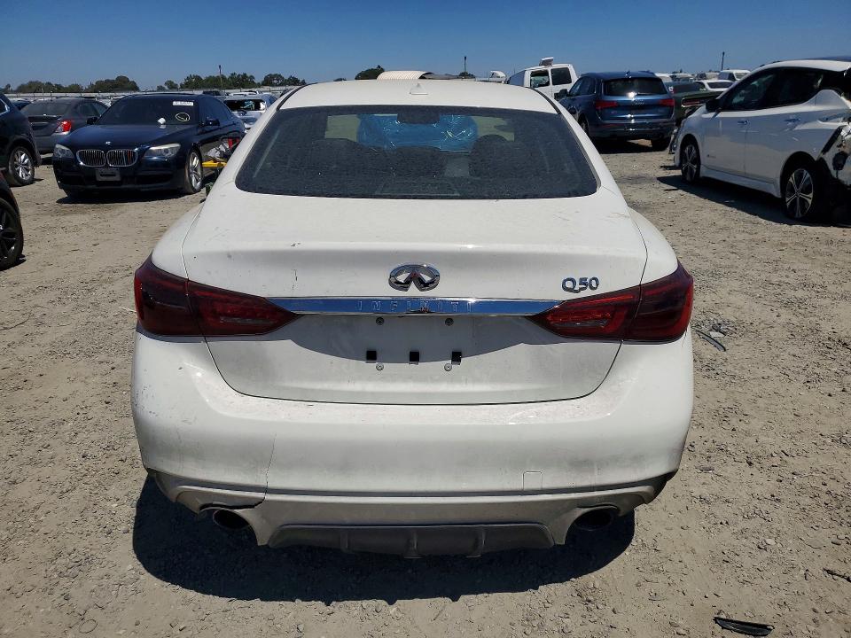 2018 Infiniti Q50 მანქანა იყიდება აუქციონზე, vin: JN1EV7APXJM364760, აუქციონის ნომერი: 61754576