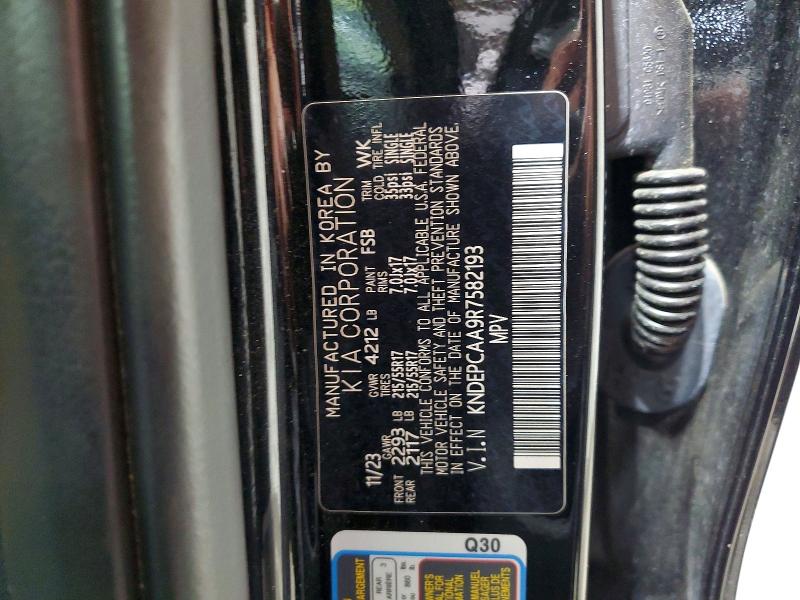 61912546 :رقم المزاد ، KNDEPCAA9R7582193 vin ، 2024 Kia Seltos مزاد بيع