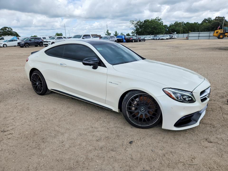 60623906 :رقم المزاد ، WDDWJ8GB4JF714974 vin ، 2018 Mercedes-benz C مزاد بيع