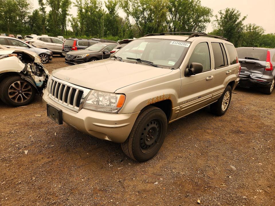 2004 Jeep Grand Cherokee მანქანა იყიდება აუქციონზე, vin: 1J4GW58S54C216795, აუქციონის ნომერი: 61246286