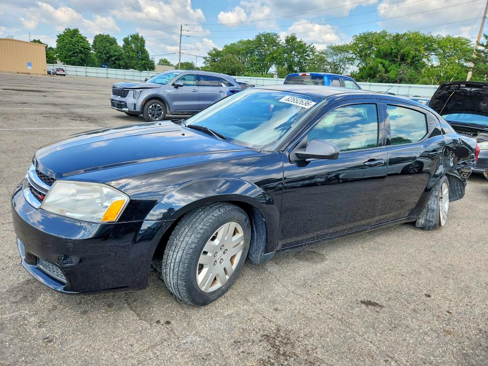 Aukcja sprzedaży 2014 Dodge Avenger, vin: 1C3CDZAB5EN126665, numer aukcji: 62652636