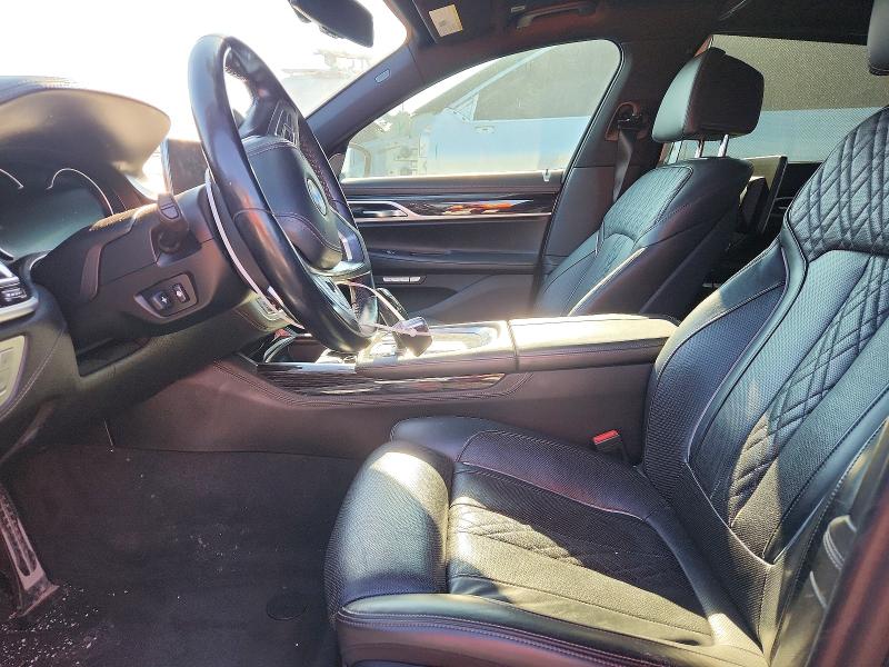 2018 Bmw 750 მანქანა იყიდება აუქციონზე, vin: WBA7F2C50JG424686, აუქციონის ნომერი: 60599146