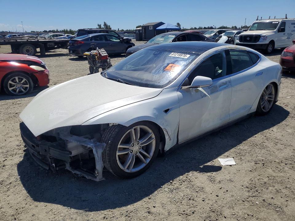 Aukcja sprzedaży 2014 Tesla Model S, vin: 5YJSA1H11EFP57345, numer aukcji: 61219976