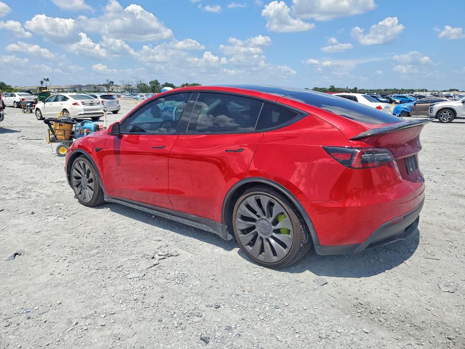 62501896 :رقم المزاد ، 5YJYGDEF7MF197484 vin ، 2021 Tesla Model Y مزاد بيع