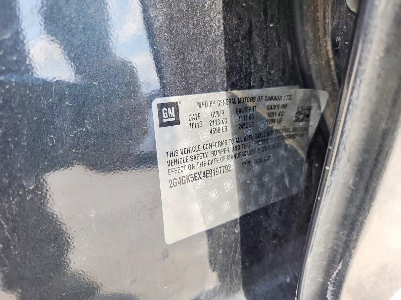 61646316 :رقم المزاد ، 2G4GK5EX4E9197792 vin ، 2014 Buick Regal مزاد بيع
