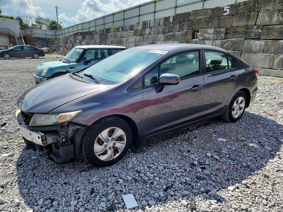 Aukcja sprzedaży 2014 Honda Civic, vin: 2HGFB2F52EH500152, numer aukcji: 61395676