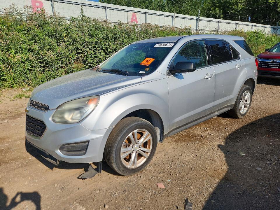 Aukcja sprzedaży 2017 Chevrolet Equinox, vin: 2GNALBEKXH1610383, numer aukcji: 59658696