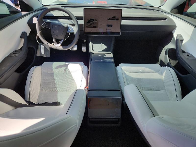 2026 Tesla Model 3 მანქანა იყიდება აუქციონზე, vin: 5YJ3E1ETXTF182657, აუქციონის ნომერი: 85634975