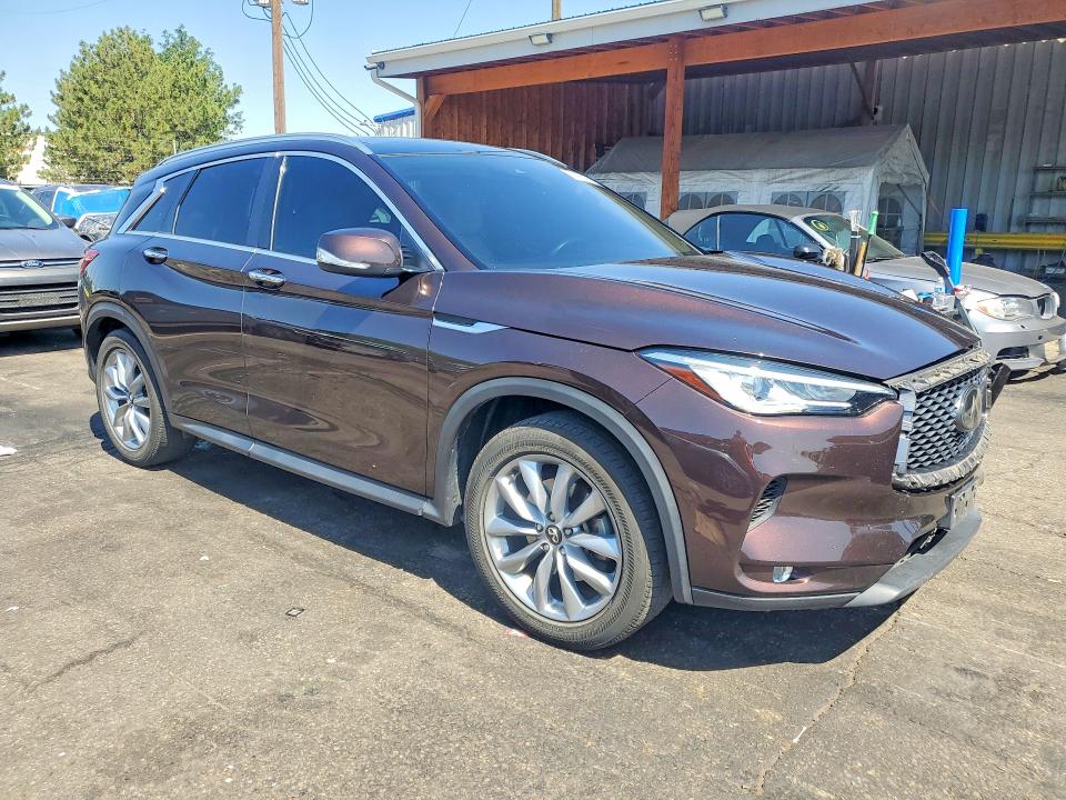 60998486 :رقم المزاد ، 3PCAJ5M34LF105648 vin ، 2020 Infiniti Qx50 مزاد بيع